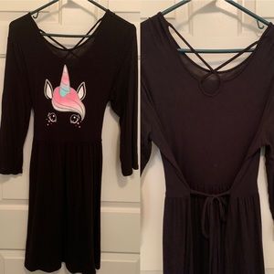 Unicorn dress for girls - 16